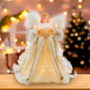 10“ 10-Light Natural Angel Treetop