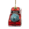 Budweiser® Glass Christmas Truck With Tree Ornament