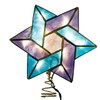 8.5“ UL 10-Light Capiz Star Of David Treetop