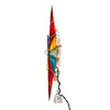 12" UL 10L Capiz Multicolored Bethlehem Star With Gem Center Tree Topper