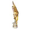 9.6" 10L LED Star With Twisted Scroll Accents Tree Topper