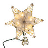 9.6“ 10L LED Star With Twisted Scroll Accents Treetop