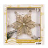 9.6“ 10L LED Star With Twisted Scroll Accents Treetop
