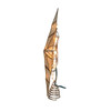 11.4" UL 10L Capiz Gold Star Tree Topper