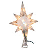 11.4" UL 10L Capiz Bethlehem Star With Seahorse Tree Topper