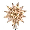 8.75“ UL 10-Light Capiz Gold Star Treetop