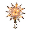 8.75“ UL 10-Light Capiz Gold Star Treetop