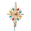 8.5“ UL 10-Light Capiz Bethlehem Star Treetop