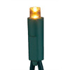 24.5' UL 50L Warm, Pure White & Classic White 5MM LED Connectible Light Set With Green Wire