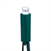 49.5' UL 100L 5MM Pure Warm White LED Green Wire Light Set