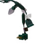 12' UL 25L Warm White Pearl C7 LED Connectible Light Set With Green Wire