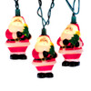 9' UL 10L Santa With Christmas Tree Light Set