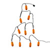 9' UL 10L Hot Dog Light Set With End Connect