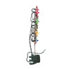 11" UL 11L Multicolored Retro Reflector Tree Topper