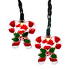 9' UL 10L Candy Cane Light Set