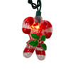 9' UL 10L Candy Cane Light Set