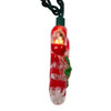 9' UL 10L Candy Cane Light Set