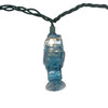 9' UL 10L Menorah Light Set With End Connect