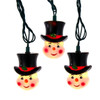 9' UL 10L Snowman Head Light Set