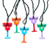 9' UL 10L Margarita Glass Light Set