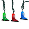 9' UL 10L Ski Boots Light Set