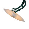 9' UL 10L White Star Light Set With End Connect