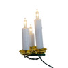 4' 15L LED Triple Candle Clip-On Light Set