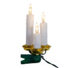 4' 15L LED Triple Candle Clip-On Light Set