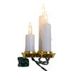 4' 15L LED Triple Candle Clip-On Light Set
