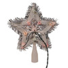 8" UL 11L Multicolor 5-Point Retro Star Tree Topper