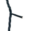 16.5' UL 100L Pure White LED Green Wire Jingle Bright™ Light Set