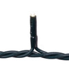 16.5' UL 100L Pure White LED Green Wire Jingle Bright™ Light Set