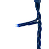 49.8' UL 300L Blue LED Green Wire Jingle Bright™ Light Set