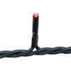 49.8' UL 300L Red LED Green Wire Jingle Bright™ Light Set