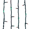 49.8' UL 300L Red & Green LED Green Wire Jingle Bright™ Light Set