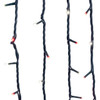 49.8' UL 300L Red & Pure White LED Green Wire Jingle Bright™ Light Set