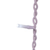 9.4' UL 196L Cool White 3MM LED Jingle Bright Connectible Icicle String Light with Rectifier