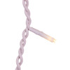 9.4' UL 196L Warm White 3MM LED Connectible Icicle String Light with Rectifier
