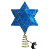 12" Battery-Operated Deluxe LED Hanukkah Tree Topper