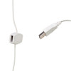 6' USB Power Extension Cord+™ With White Wire and 6 Ports