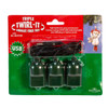 USB Twirl-It™ Tripple Ornament Spinner with DC Motor