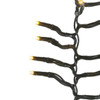 33' 1000L Warm White LED Multifunction Connectible Cluster Garland