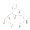 5.5' Battery Operated 10L Multicolored LED Unicorn Light Set