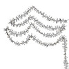65' 2,000L Warm White LED Multifunction Connectible Cluster Garland