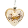Illuminated Gems USB Lighted Glass Heart Ornament