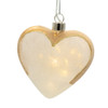 Illuminated Gems USB Lighted Glass Heart Ornament