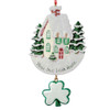 “Bless This Irish House“ Ornament For Personalization