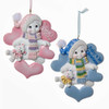 “Baby's 1st Christmas“ Snowman Ornaments For Personalization