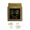 Gold Wire Ornament Hooks 30-Piece Set