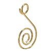 Gold Wire Ornament Hooks, 50-Piece Set